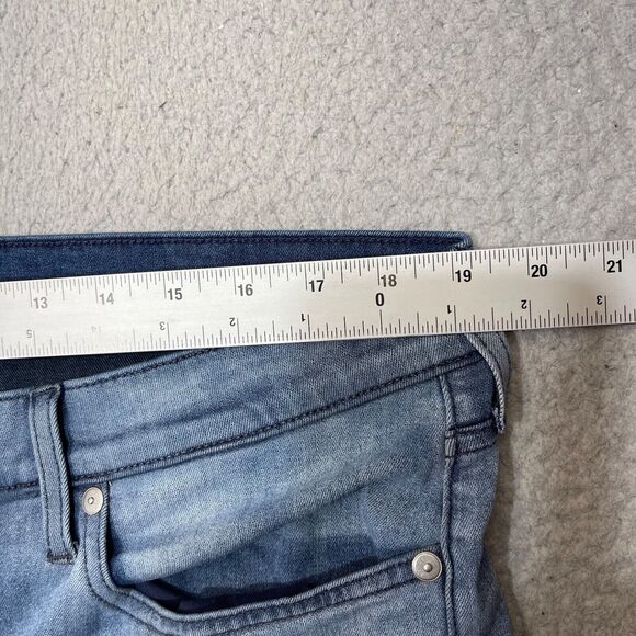 Paige Jeans Men 38 Blue Croft Lionel Skinny Transcend Washed Denim Stretch 38x32 - Picture 12 of 16